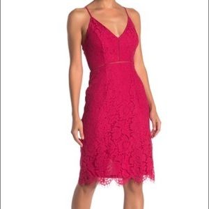 ASTR Pink Lace Dress